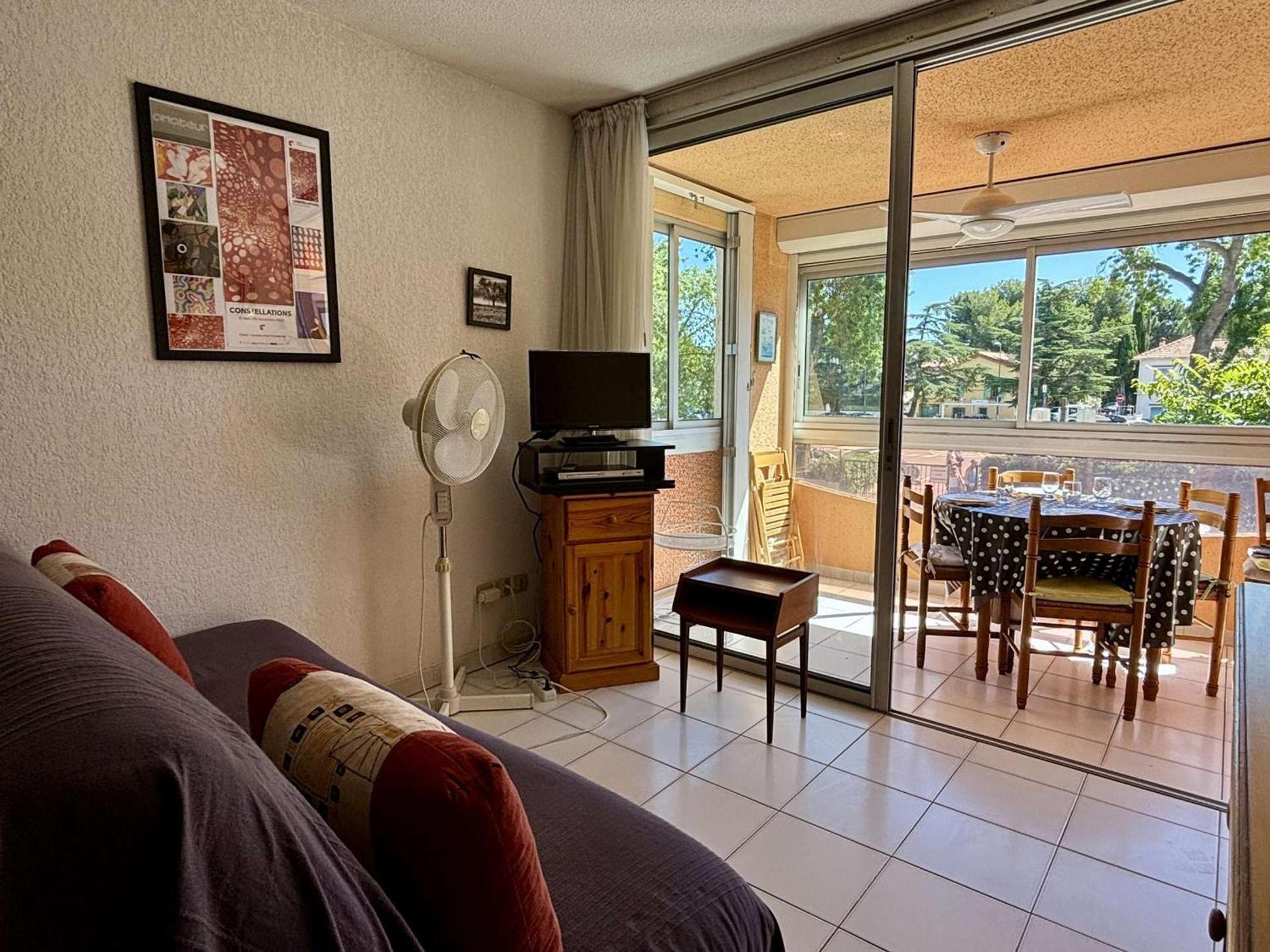 ארגלס-סור-מר Appartement Cosy A 100M De La Plage Avec Piscine, Parking Prive Et Loggia Vitree - Fr-1-225-706 מראה חיצוני תמונה